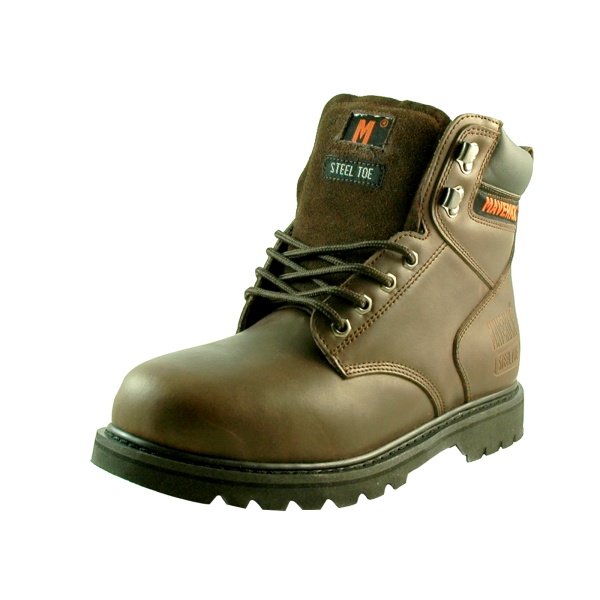 Botas Punta Acero 15Cm Impermeable Café Maverick Luxe Talla 41 2016106