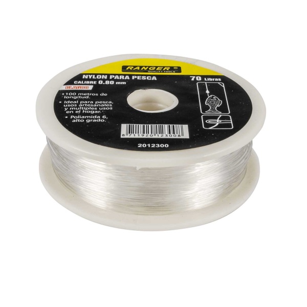 Nylon blanco Para Pesca Ranger 0.90mm*100m75lb