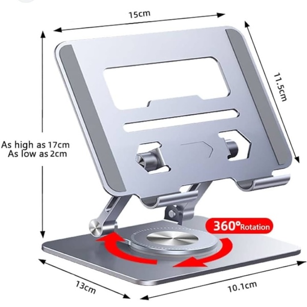 Soporte Metalico 360° Para Teléfono -Table - Imagen 2