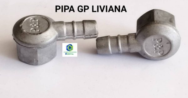 Pipa Gas Propano Nacional 3/8" Aluminio-Liviana