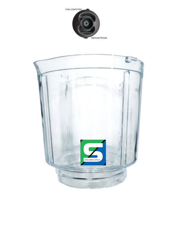 Vaso Compotero Plastico 500 ml  Licuadora Optimix -Imusa - Imagen 2