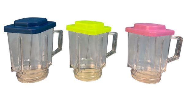 Vaso Compotero Oster Cuadrado Tapa Colores 350 ml 11Oz